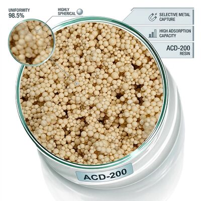 ACD-160 Ion Exchange Resin High Adsorption Capacity Phosphorus Removal Water Treatment